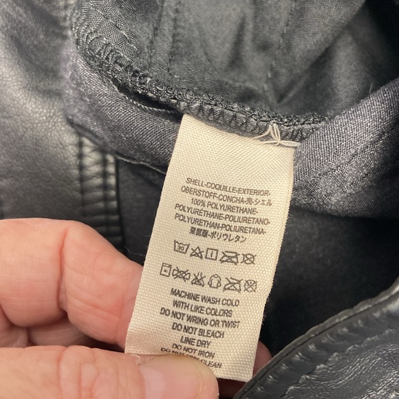 NWT Free People faux leather pants - Picture 9 of 9